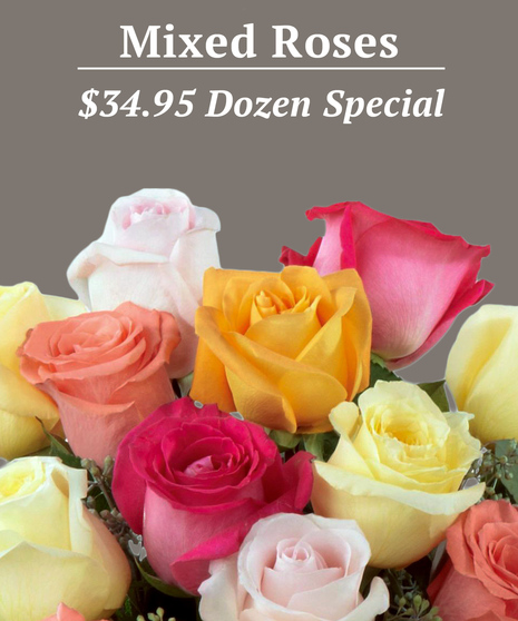 Mix Rose Special - $34.95 Mixed Roses